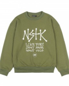 [NSTK] Way-Out Sweatshirt (Green)_K22ZB732